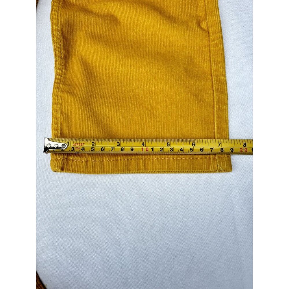 Levis 502 Taper Corduroy Jeans Mens W32 L32 Pants mustard NWT. - Picture 5 of 11